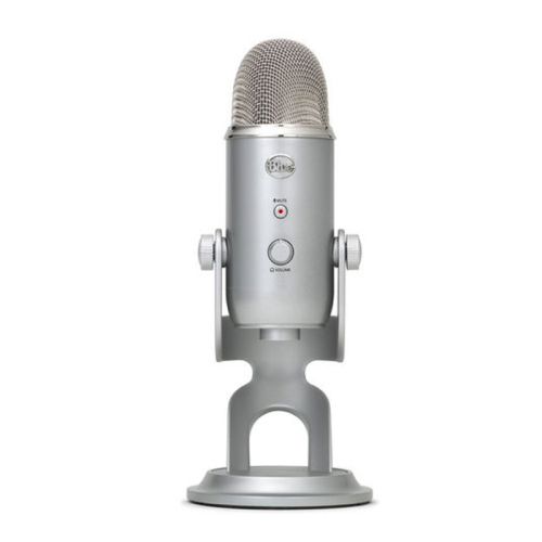 Blue Yeti USB Microphone For Professional Recording - Silver