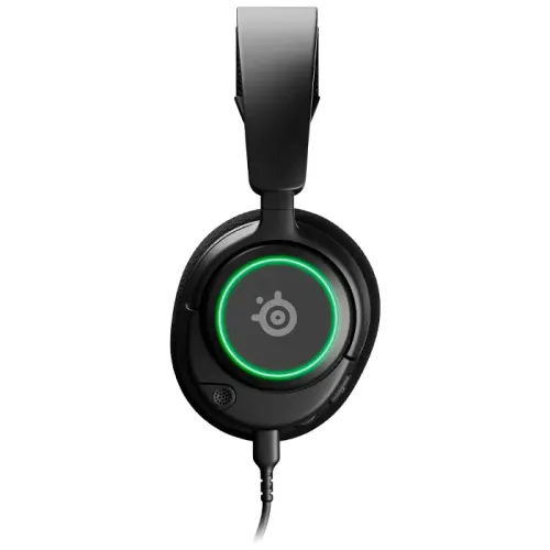 SteelSeries Arctis Nova 3 Wired RGB Gaming Headset, for PC, Playstation & Xbox - Black