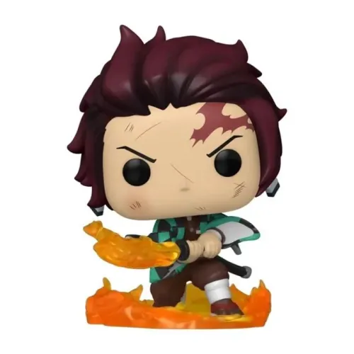 Funko POP! Animation: Demon Slayer- Tanjiro w/Chase (GW) (Exc) - 874