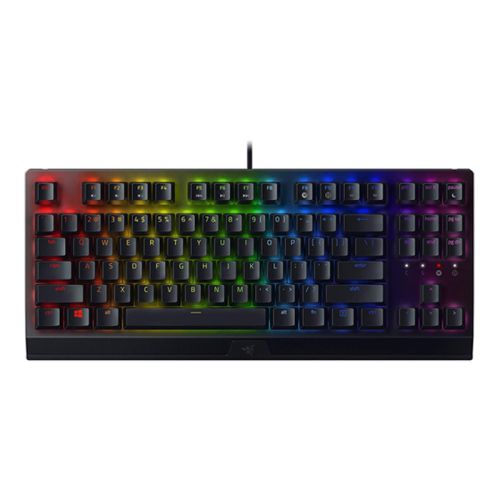 Razer BlackWidow V3 Tenkeyless Mechanical Keyboard(Black) - Yellow Switch