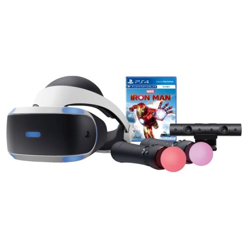 PS4 PlayStation VR Marvel’s Iron Man VR Bundle (Camera + Move Motion Controller)