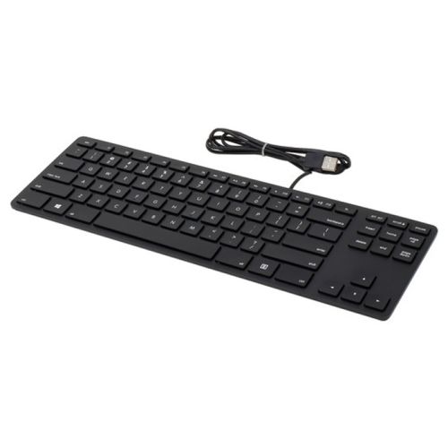 Matias Wired Aluminum Tenkeyless Keyboard For Pc - Black