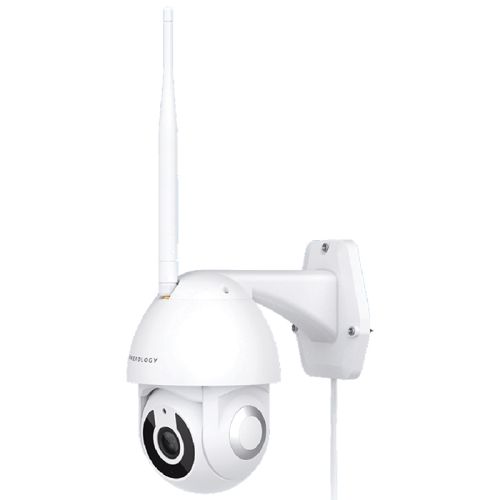 Powerology Wifi Smart Outdoor Camera 360 Horizontal and Vertical Movement - White