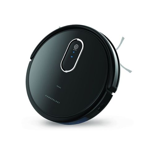 Powerology Smart Robotic Vacuum Cleaner 2600mAh 20W - Black