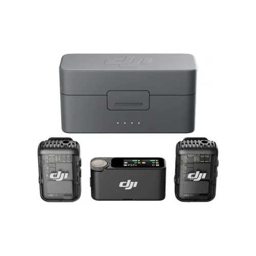 Dji Mic 2 Wireless Microphone Kit - (2 Tx + 1 Rx + Charging Case)