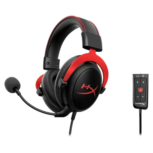 HYPERX CLOUD II HEADSET - Black & RED