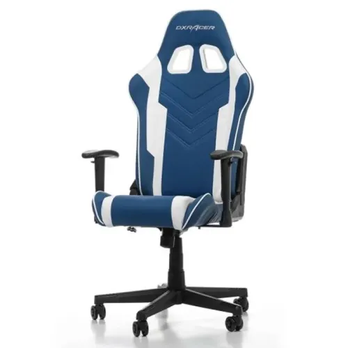 DXRacer P132 Prince Series Gaming Chair - Blue/White