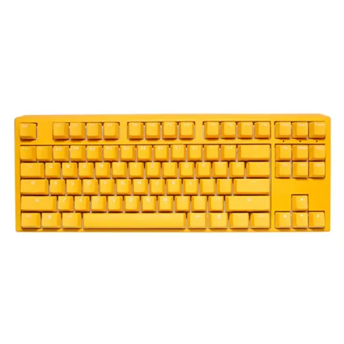 Ducky One 3 Yellow TKL Hot-Swap Cherry Blue Machanical Keyboard