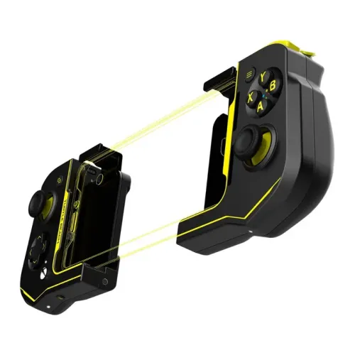 Turtle Beach - Atom Game Controller for Android Phones - Black/Yellow