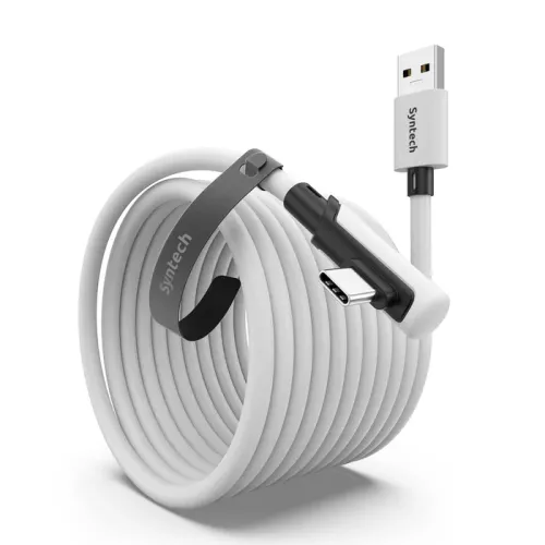 Syntech Usb-a To Usb-c Cable 16ft/5m Compatible With Quest 2/3