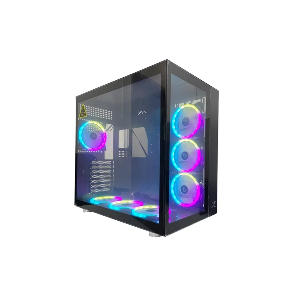 XIGAMATEK AQUARIUS PRO 2 ARCTIC BLACK ATX CASE