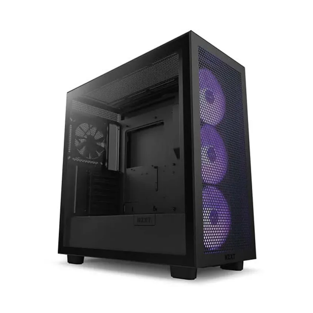 NZXT H SERIES H7(2023)FLOW RGB EDITION ATX MID TOWER - BLACK